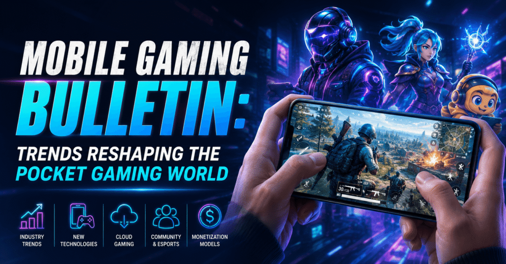 Mobile Gaming Bulletin: Trends Reshaping the Pocket Gaming World