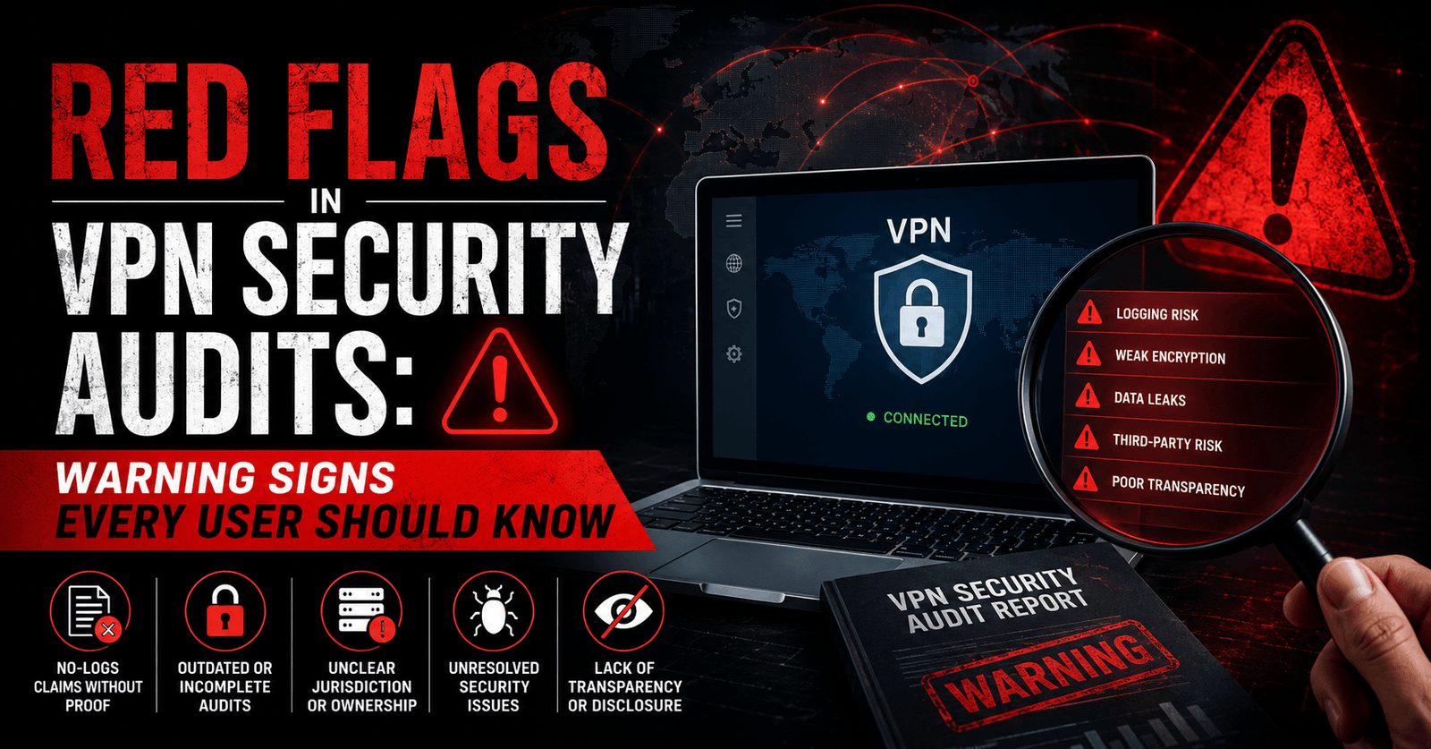Red Flags in VPN Security Audits: Warning Signs Every User Should Know